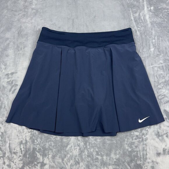 Nike Skort Womens Size XL Blue Dri-Fit Advantage Golf Pleated Tennis Pickleball - Picture 1 of 12